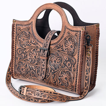 American Darling Tote Hand Tooled Genuine Leather Western Women Bag Handbag Purse | Travel Bags College Casual